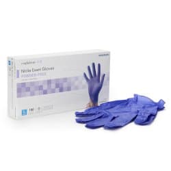 Exam Glove McKesson Confiderm® 3.0 Large 100 per Box NonSterile Nitrile Standard Cuff Length Textured Fingertips Blue Chemo Tested / Fentanyl Tested
